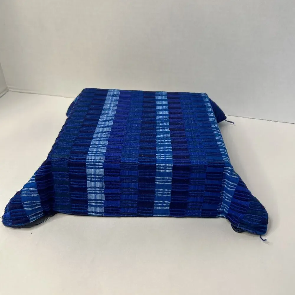 Guatemala Handmade Woven‎ ARTISAN Multicolor Bread Basket With Tie Corners